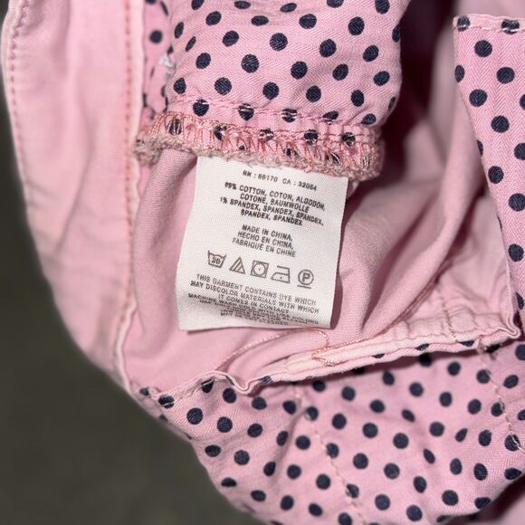 Pilcro and Letterpress for Anthropologie Pink Chino Ankle Pant - Size 28P - Picture 6 of 7